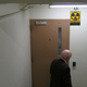 Image for article titled As Trump taunts North Korea, Americans are taking the nuclear shelter symbol very literally again